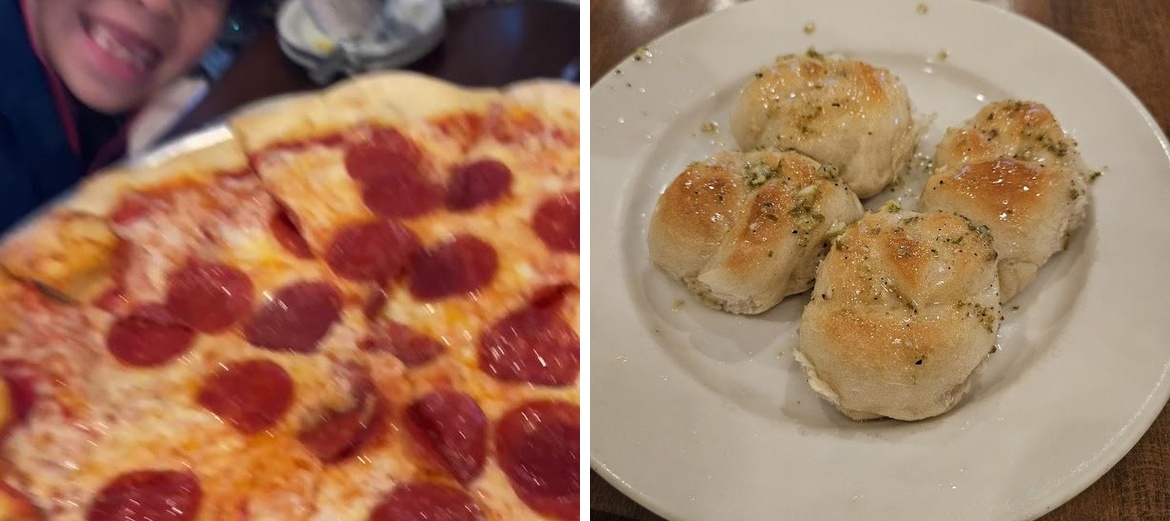 Tony & Milena's Pizzeria Inc Menu