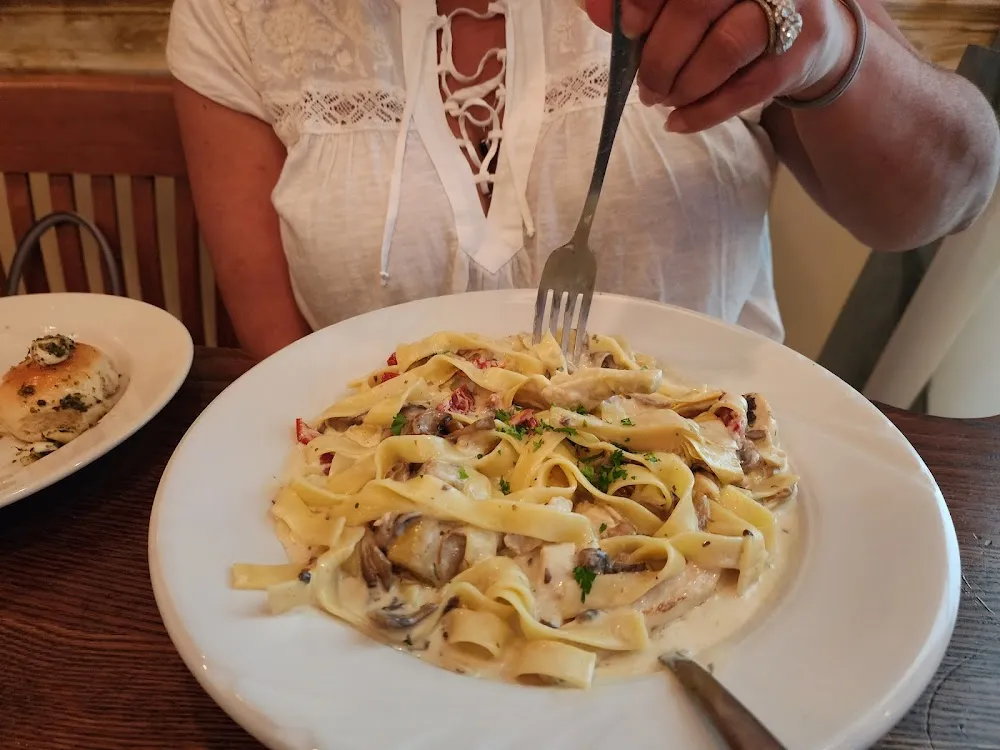Grilled Chicken Fettuccine